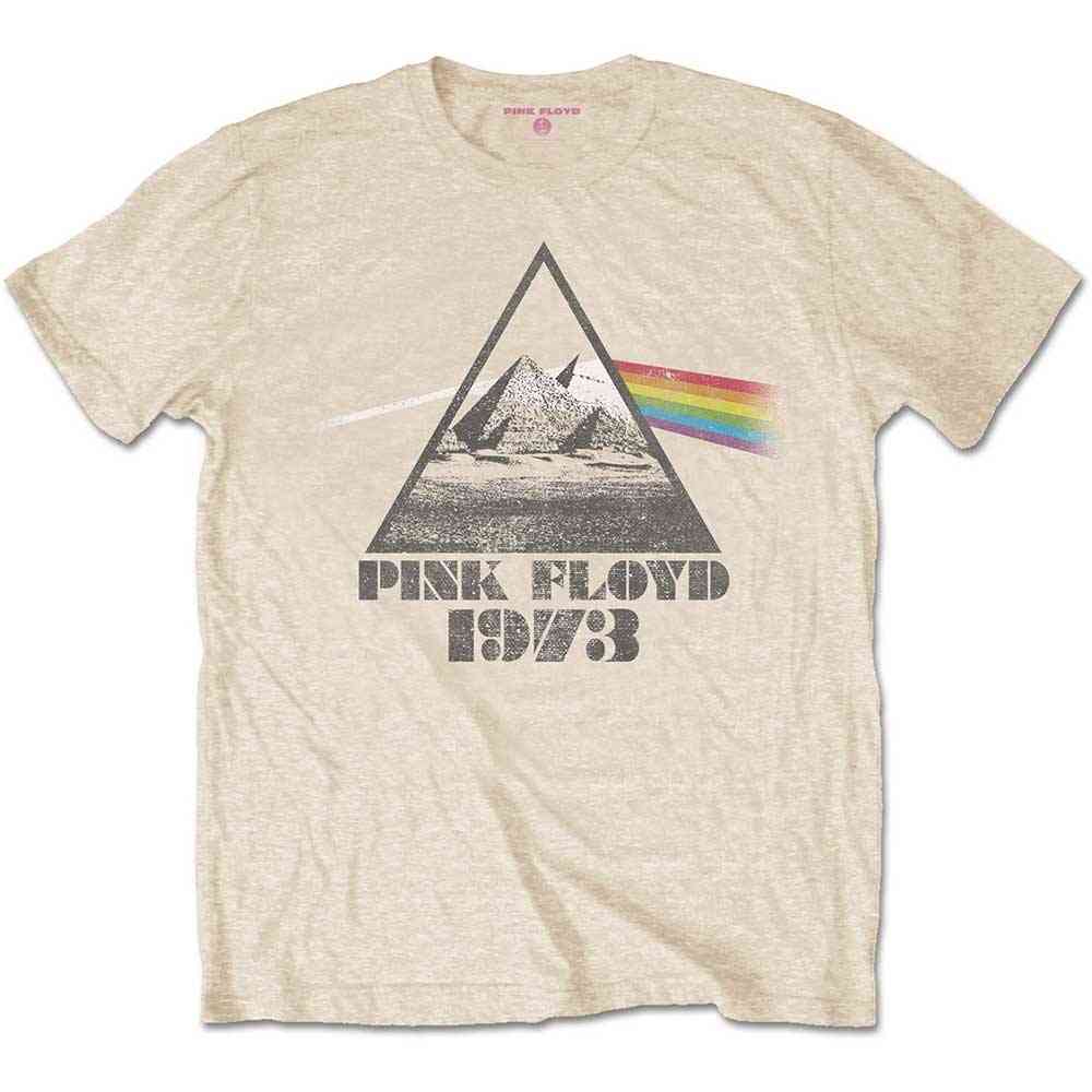 Pink Floyd - Pyramids Tshirt Homme - Jaune